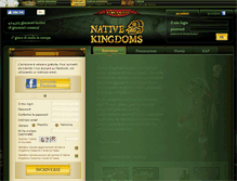 Tablet Screenshot of it.nativekingdoms.com