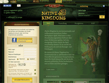 Tablet Screenshot of de.nativekingdoms.com