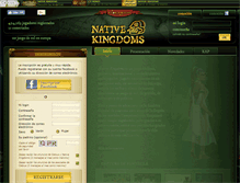 Tablet Screenshot of es.nativekingdoms.com